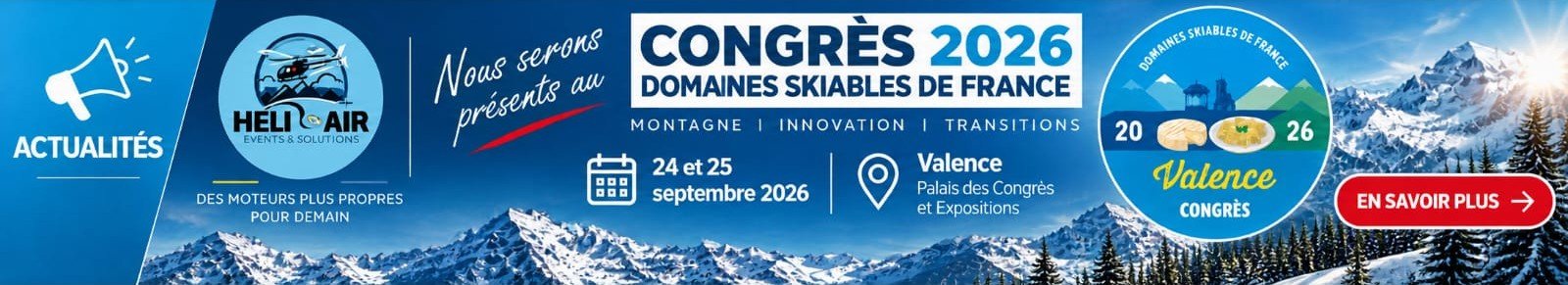 Heli Air Solutions au Congrès Domaines Skiables de France
